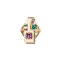 Heliopolis Ring in 18k Solid Gold & Tourmalines
