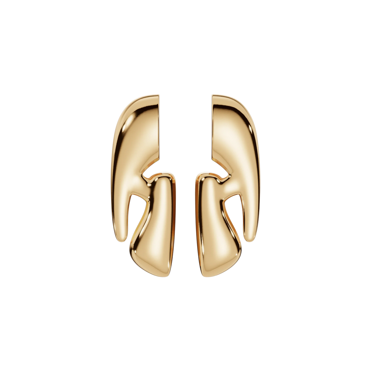 La Faille Earrings in 18k Solid Gold