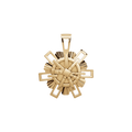 Le Noyau Pendant in 18k Solid Gold