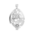 ÉCLAT PENDANT #2 STERLING SILVER 925