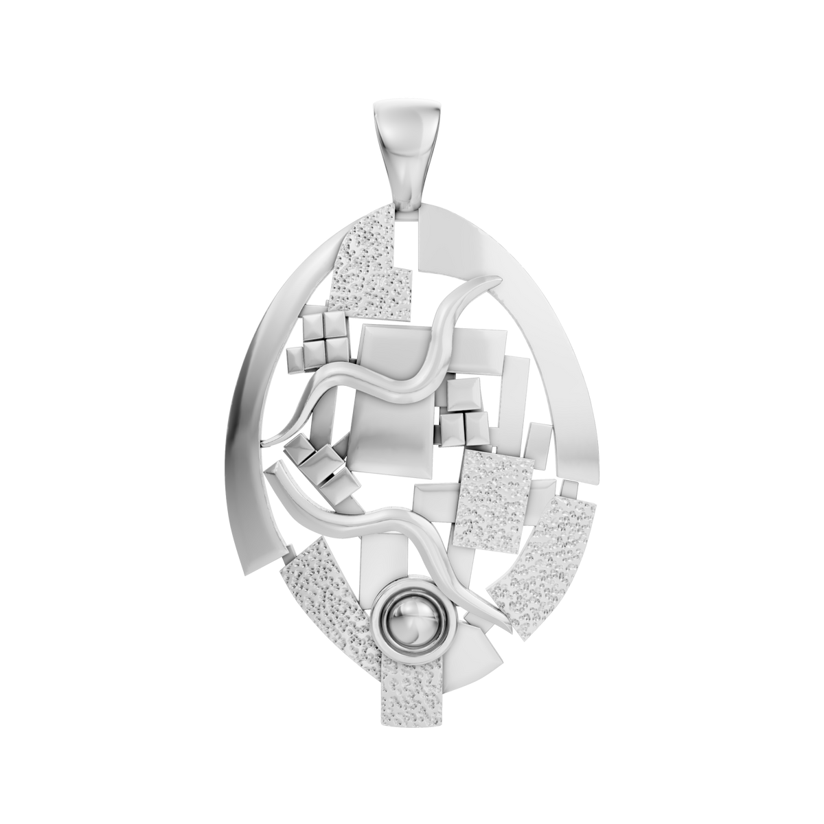 ÉCLAT PENDANT #2 STERLING SILVER 925