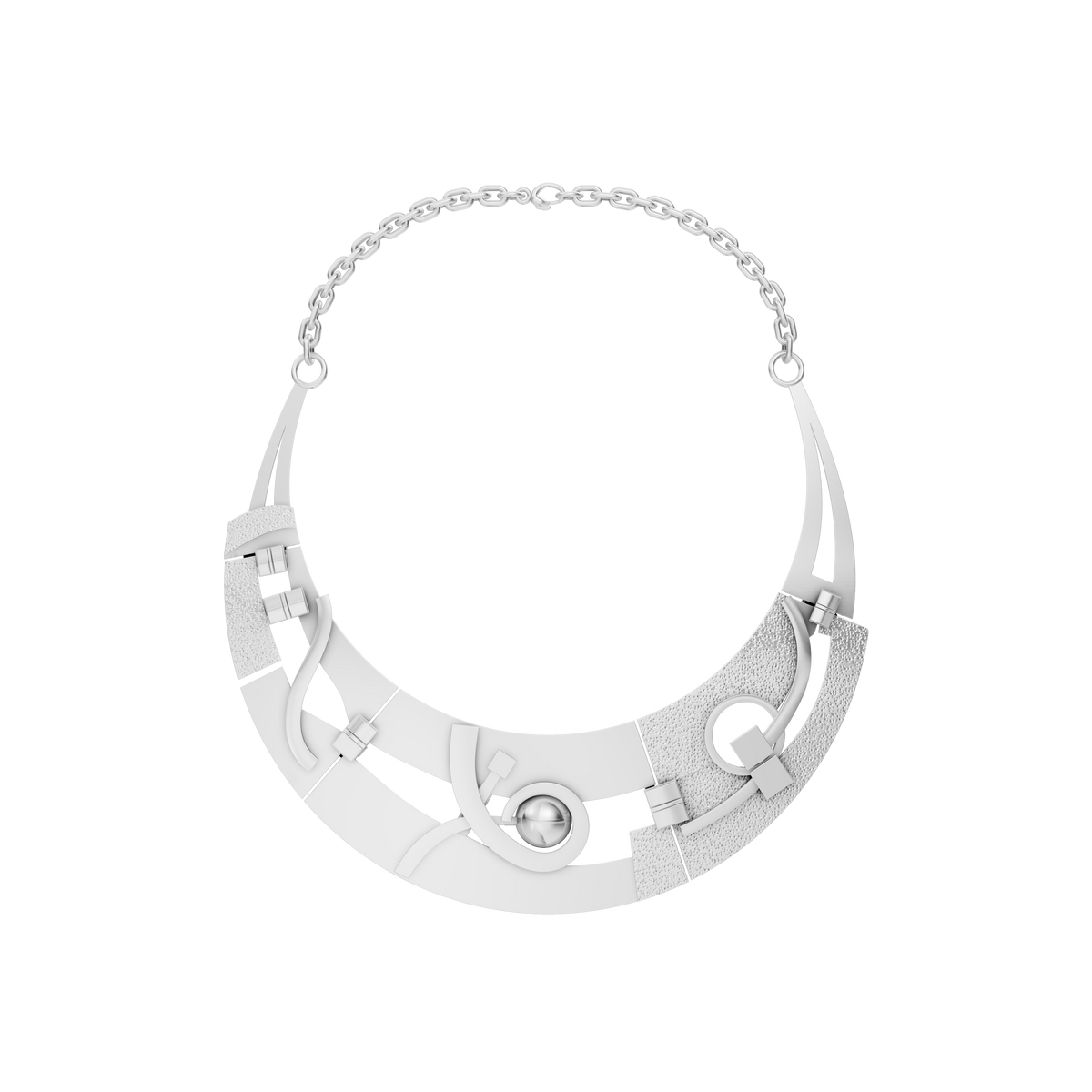 ÉCLAT NECKLACE #10 STERLING SILVER 925